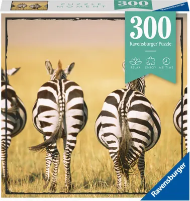 Zdjęcie produktu dla RAVENSBURGER Puzzle Moment: Zebry 300 elementw