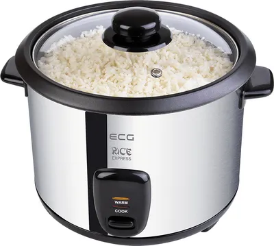 Produktbild von ECG RZ 19 | ryžovar | objem 1,8 l | max. 1 500 g ryže | nerezová oceľ | výkon 700 W