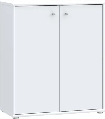 Zdjęcie produktu dla Kommode >Tembi< in Weiß - 73.7x85.5x34.8cm (BxHxT)