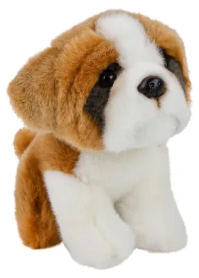 Produktbild von Kuscheltier Bernhardiner sitzend 20 cm Plüschhund