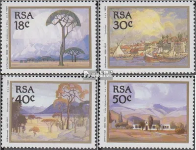 Produktbild von Briefmarken Südafrika 1989 Mi 779-782 (kompl.Ausg.) postfrisch Gemälde