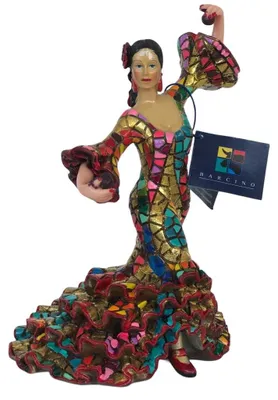 Immagine prodotto di Mosaico con ballerine di flamenco, 20 cm
