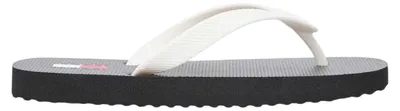 Zdjęcie produktu dla Tommy Jeans - Klapki damskie z logo GT48281 (36 EU) (czarny/ecru)