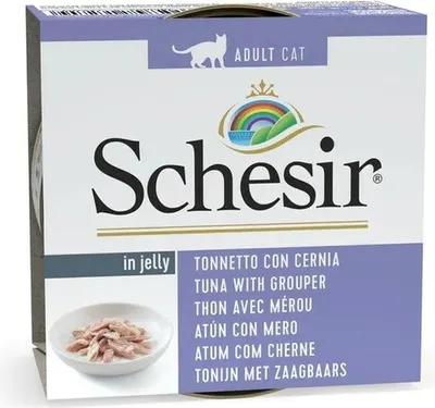 Produktbild von SCHESIR Fisch Katzenfutter 85 g