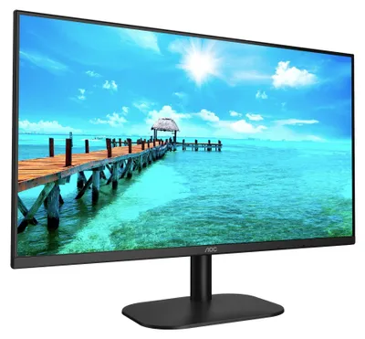 Produktbild von AOC B2 24B2XHM2, 60,5 cm (23.8"), 1920 x 1080 Pixel, Full HD, LCD, 4 ms, Schwarz