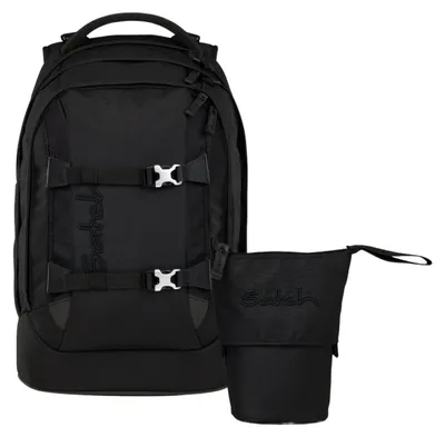 Produktbild von Satch, Schulrucksack-Set PACK Nordic Black 2-teilig, ab 5. Klasse