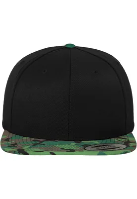 Zdjęcie produktu dla Flexfit Printed Snapback Cap schwarz/grün Uni