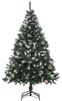 Image de Arbre de Noël artificiel - Arbre de Noël synthétique - Décorations de Noël - Ornements de Noël - Hauteur : 180 cm