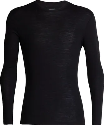 Produktbild von Icebreaker 175 Everyday Crew Merino Langarm-baselayer Schwarz S Herren Schwarz S