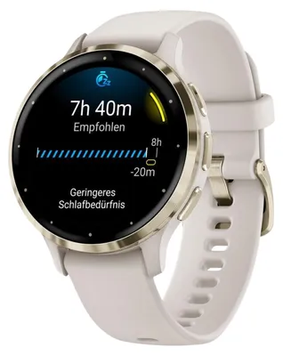 Produktbild von Garmin Venu 3S, 3,05 cm (1.2"), AMOLED, Touchscreen, 8 GB, GPS, 40 g