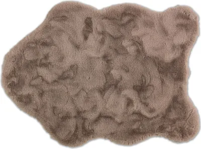 Produktbild von SCHÖNER WOHNEN-Kollektion Moderner Kunstfellteppich TENDER Cappuccino 60 x 90 cm