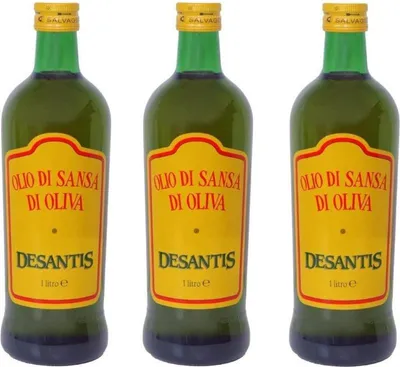 Produktbild von 3x De Santis Olio di Sansa Pomace Olivenöl ideal zum Kochen 1L