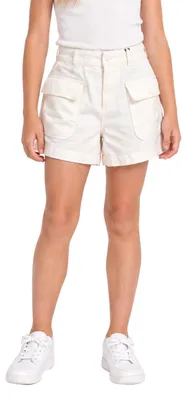 Image de Shorts en lin blanc pour filles, marque ZARA, taille 116