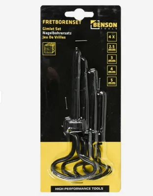 Immagine prodotto di Set di punte a spirale per legno Benson: foratura precisa e veloce del legno - Benson