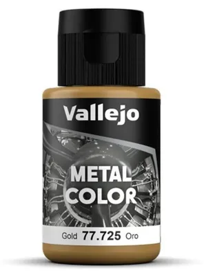 Acrylfarbe 32 ml Metallic Gold für Airbrush