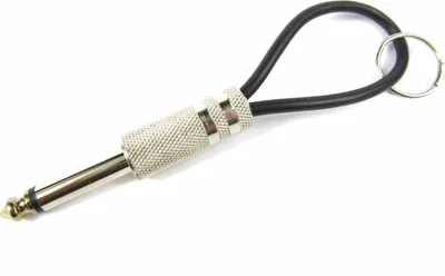 Produktbild von Klinkenstecker Stecker Schlüsselanhänger Miniblings Schlüsselring Musik Musiker