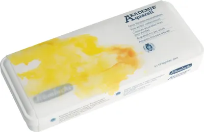 AKADEMIE Aquarell Kunststoffset 9 x halbe Näpfchen Schmincke 75 790 097