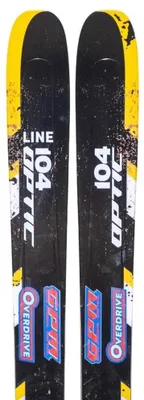Image de Line Optic 104 Ski alpin Noir 185 Noir 185