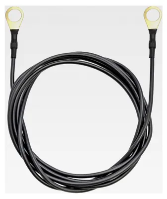 Produktbild von Komplettes Anschluss-Set für Weidezaungeräte – Erdstab, Zaunanschlusskabel und Erdanschlusskabel – Erdung für Elektrozaun
