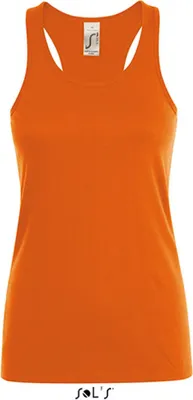 Produktbild von SOLs 01826 | Damen Justin Tee-Shirt / Halbgekämmte Baumwolle - Farbe: Orange - Größe: L