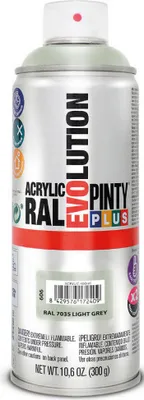 Produktbild von Sprühfarbe Pintyplus Evolution RAL 7035 300 ml Hellgrau