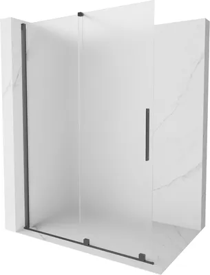 Produktbild von Mexen Velar Schiebetür Walk-in 150x200 cm, satiniert, 8mm Glas