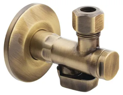 Productafbeelding van Sapho kogelafsluitventiel met moer, 1/2" x 3/8", messing