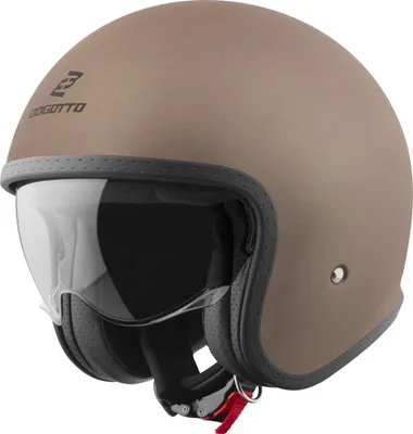 Obrázok produktu pre Bogotto H589 Prilba Solid jet, hnedá matná, L
