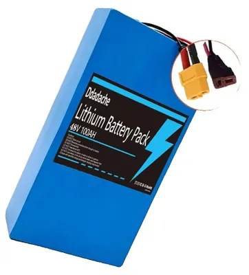 Obrázek produktu pro Lithium-iontová baterie, kapacita 100 Ah, napětí 48 V, konfigurace 13S6P, konektor XT60-T