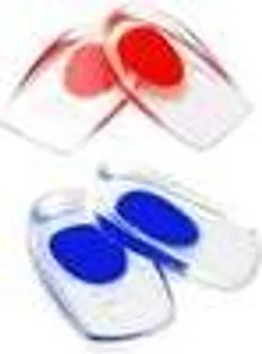 Produktbild von Premium Fersensporn Einlagen - Innovative Fersenpolster I Fersen I Fersen-Kissen I Fersen-Gelkissen I bequeme Geleinlagen für Schuhe I 2 Paar
