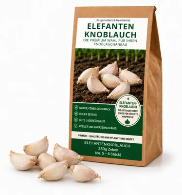 Produktbild von Elefantenknoblauch - 250g Knoblauchzehen - Pflanzknoblauch direkt aus Frankreich
