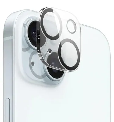 Image de Crong Lens Shield - Verre pour appareil photo et objectif pour iPhone 15 / iPhone 15 Plus