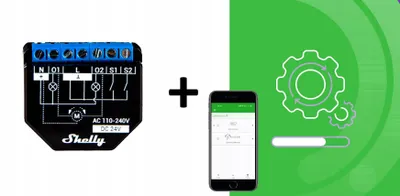 Produktbild von Shelly Plus 2PM Smarter 2-Kanal-Schalter mit SUPLA-Firmware