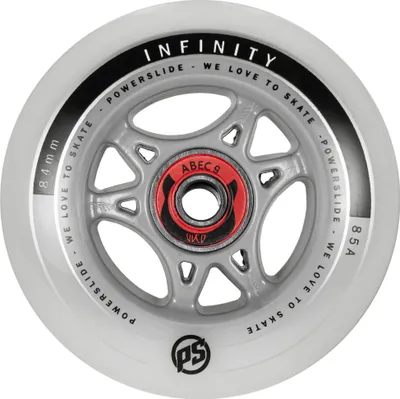Produktbild von Powerslide Infinity 84 Rtr Abec9 Buchsen 4 Einheiten Silber Silber One Size