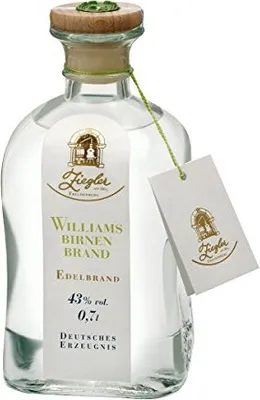 Produktbild von Ziegler Williams Birnenbrand würzig duftiges Aroma 700ml 3er Pack