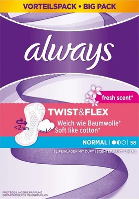 Obrázok produktu pre Always Slipeinlage Twist & Flex
