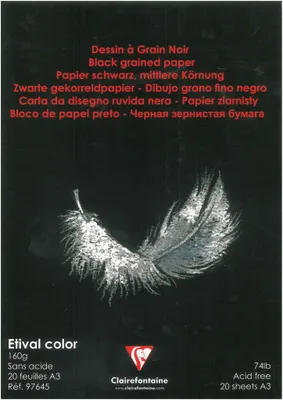 Produktbild von Clairefontaine 96635C, Kunstpapier, 160 g/m², 20 Blätter