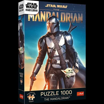 Productafbeelding van Trefl Premium Plus kwaliteit, Star Wars: The Mandalorian, 1000 stukjes, Televisie/film
