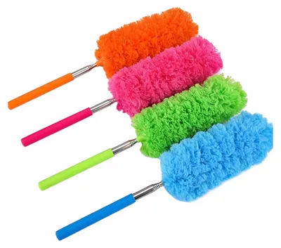 Produktbild von 4x Staubwedel Teleskop Staubfänger Staubwischer Ausziehbar Staub Wedel 36cm - 84cm