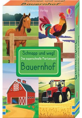 Produktbild von Schnapp und weg! Das superschnelle Kartenspiel: Bauernhof