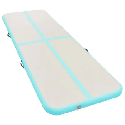 Immagine prodotto di vidaXL Tappetino gonfiabile con pompa 800x100x10 cm PVC Verde