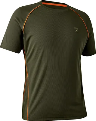 Produktbild von Deerhunter Chamois Herren T-Shirt, Farbe:Forest Green, Größe:2XL