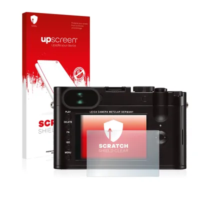 Produktbild von upscreen Schutzfolie für Leica Q (Typ 116) Displayschutz Displayschutzfolie Folie Klar Transparent