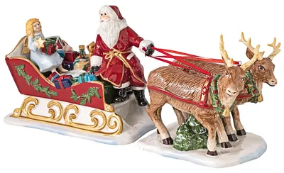 Produktbild von Villeroy & Boch Christmas Toys Schlitten Nostalgie 34x14x17cm