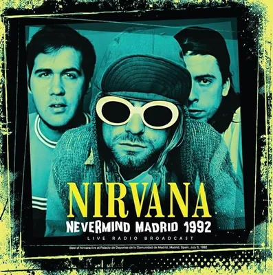 Image de Nirvana: Nevermind Madrid 1992 (1LP, 2022) Disque gramophone
