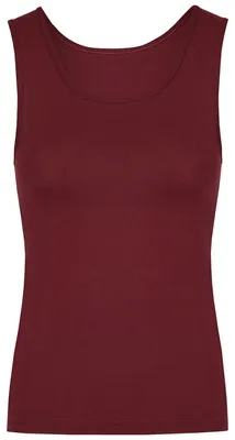 Image de Miners Mate - Haut sans manches « My Mate » pour femmes LT4246 (XL) (bordeaux)