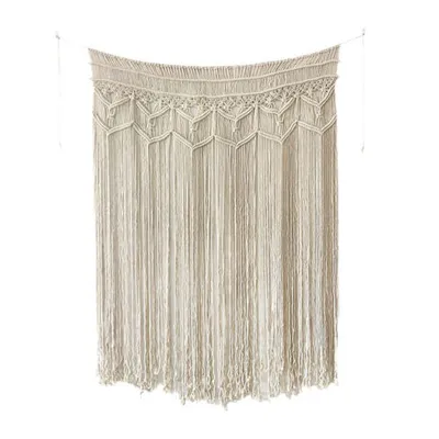 Obrázek produktu pro Macramé závěsná tapiserie boho svatební pozadí velká záclona doma