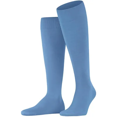 Produktbild von FALKE ClimaWool heren kniekousen, blauw (cornflower blue)