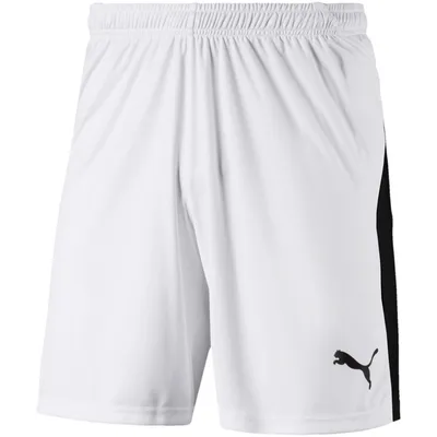 Image de Puma Football Liga Shorts hommes short homme blanc noir taille M