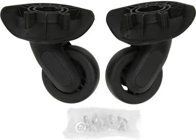 Produktbild von Koffer Universal Wheel Stille tragbare leichte Ersatzgepäck Zauberer schwarz 2pcs